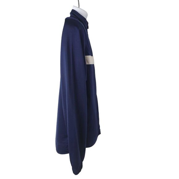 Adidas Adult Jacket Large Blue White Athletic Sports Vintage Jacket - Picture 4 of 6